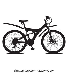 Bike. Bicycle icon vector. The concept of cycling. Bicycle sign. Isolated on white background. Trendy flat style for graphic design, logo, website, social media, ui, mobile apps