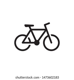 bike bicycle icon vector illustration logo template