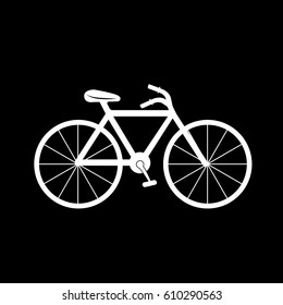 Bike bicycle icon vector illustration
