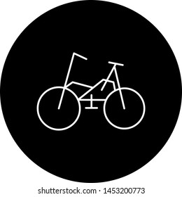 Bike Bicycle icon for your project
