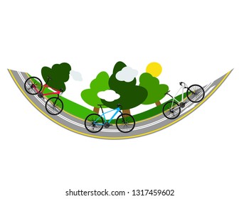Bike Bicycle path