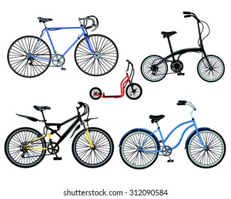 bike, bicycle, scooter