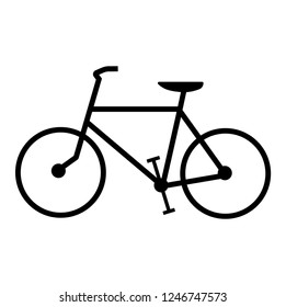 Bike Black White
