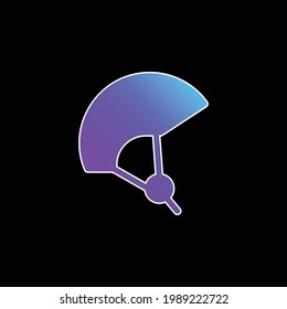 Bike blue gradient vector icon