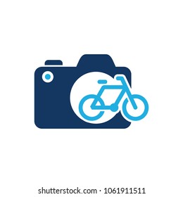 Bike Camera Logo Icon Design