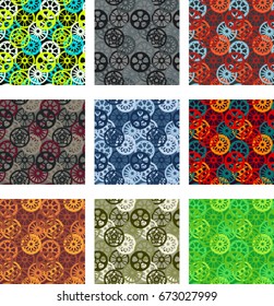 Bike chainring pattern pack