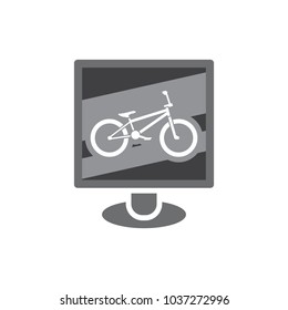 Bike Computer Logo Icon Design