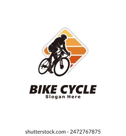 Bike Cycle Logo Vorlage Design Illustration