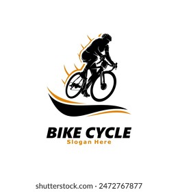 Bike Cycle Logo Template Design Illustration