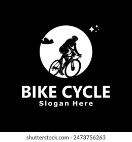 Bike Cycle Logo Template Design Illustration