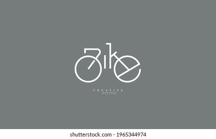 Bike Cycle vector logo design