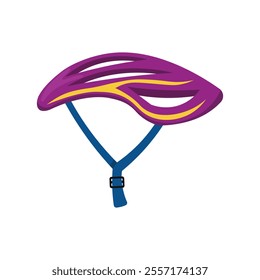 Bike And Cycling Accessories Illustration - Helmet