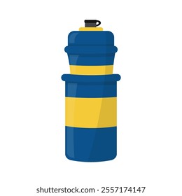 Bike And Cycling Accessories Illustration - Water Bottle