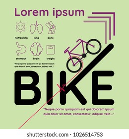 bike and cycling . infographics
