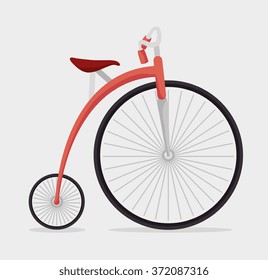 Bike and cyclism graphic design