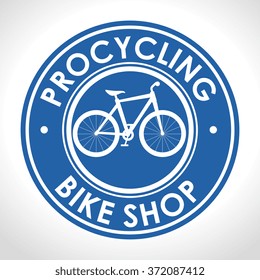 Bike and cyclism graphic design