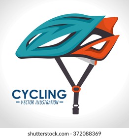 Bike and cyclism graphic design