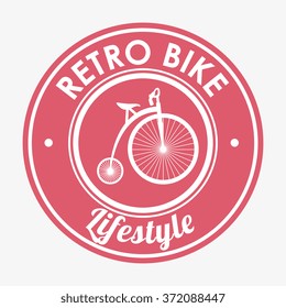 Bike and cyclism graphic design