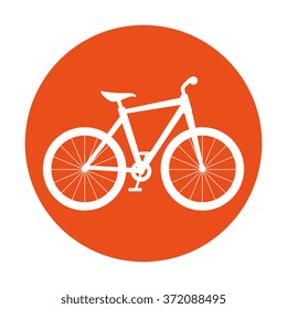 Bike and cyclism graphic design