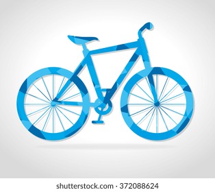 Bike and cyclism graphic design