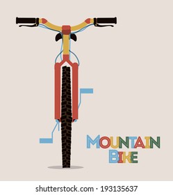 Bike design over  background, vector illustration