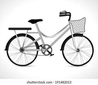 Bike design over white background, vector illustration,