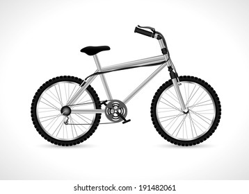 Bike design over white background, vector illustration, - Shutterstock ID 191482061