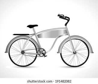 Bike design over white background, vector illustration,