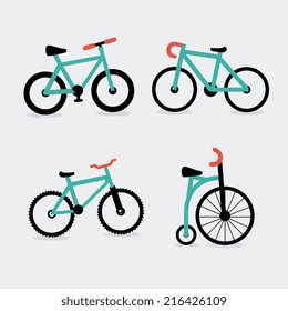 Bike design over white background, vector illustration