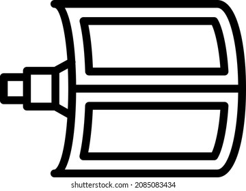 Bike Footrest Concept, Bicyle rubber Pedal Vector Icon Design,Cycling Sport Symbol, Bicycling Sign, Biking Equipment Stock Illustration