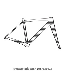 Bike frame sketch