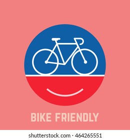 Bike Friendly sign concept design. 