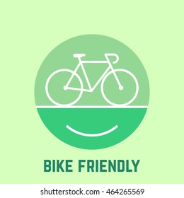 Bike Friendly sign concept design. 