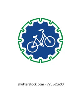 bike gear logo