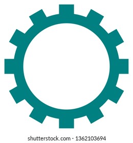 bike gear vector. engineering gear.