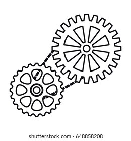 Bike Gears Icon