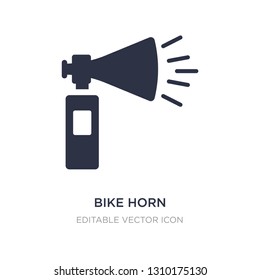 bike horn icon on white background. Simple element illustration from General concept. bike horn icon symbol design.