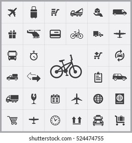 bike icon. delivery icons universal set for web and mobile
