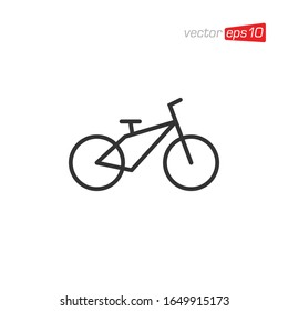 Bike Icon Design Vector Template