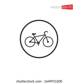 Bike Icon Design Vector Template