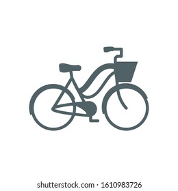 bike icon design, Vehicle bicycle cycle healthy lifestyle sport and leisure theme Vector illustration