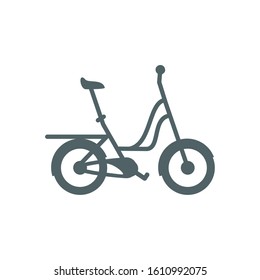 bike icon design, Vehicle bicycle cycle healthy lifestyle sport and leisure theme Vector illustration