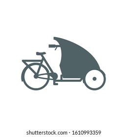 bike icon design, Vehicle bicycle cycle healthy lifestyle sport and leisure theme Vector illustration