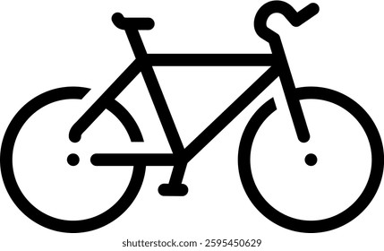 Bike Icon Element For Design