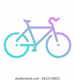 Bike Icon Element For Design