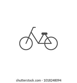 ein Fahrradsymbol. Elemente des Web-Icons. Bilddesign-Symbol in Premium-Qualität. Symbol für die Sammlung von Zeichen und Symbolen für Websites, Webdesign, mobile App auf weißem Hintergrund
