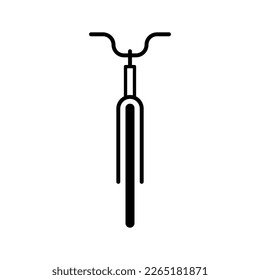 Bike icon illustration isolated vector trendy style illustration on white background..eps