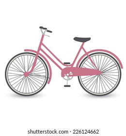 bike icon isolated on a white background