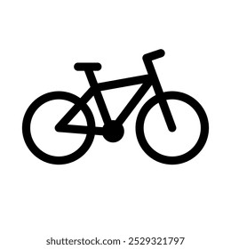 Bike icon isolated, bike speed symbol, illustration of transport, vehicle sport bicycle, drive design road, activity travel vector