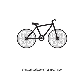 Bike icon logo design. vector illustration